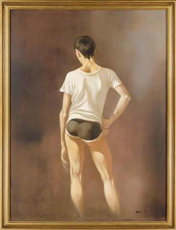 ROBERT BLISS Boy Seen from Behind, Standing.